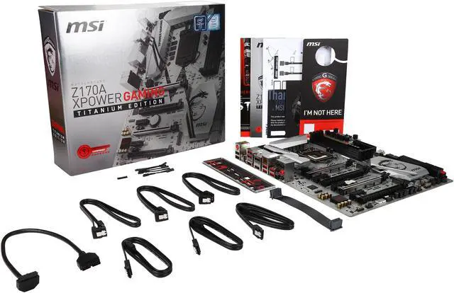 Alt view image 5 of 5 - MSI MSI Gaming Z170A XPOWER GAMING TITANIUM EDITION LGA 1151 Intel Z170 HDMI USB 3.1 ATX Intel Motherboard
