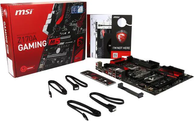 Alt view image 6 of 5 - MSI Z170A GAMING M5 LGA 1151 Intel Z170 HDMI SATA 6Gb/s USB 3.1 ATX Intel Motherboard