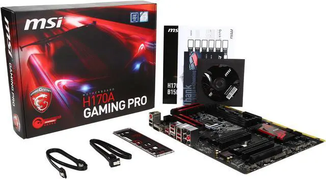 Alt view image 5 of 5 - MSI MSI Gaming H170A Gaming Pro LGA 1151 Intel H170 HDMI USB 3.1 ATX Intel Motherboard