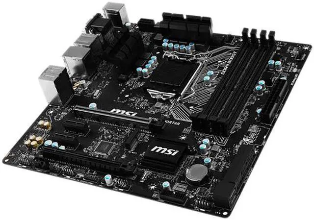 Alt view image 3 of 5 - MSI B150M Mortar LGA 1151 Intel B150 HDMI USB 3.1 Micro ATX Intel Motherboard
