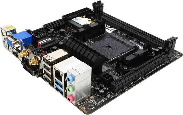 Main image of MSI A88XI AC FM2+ / FM2 AMD A88X (Bolton D4) USB 3.0 HDMI Mini ITX AMD Motherboard
