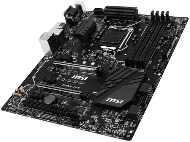 Alt view image 2 of 6 - MSI Z170A SLI Plus LGA 1151 Intel Z170 HDMI USB 3.1 ATX Intel Motherboard