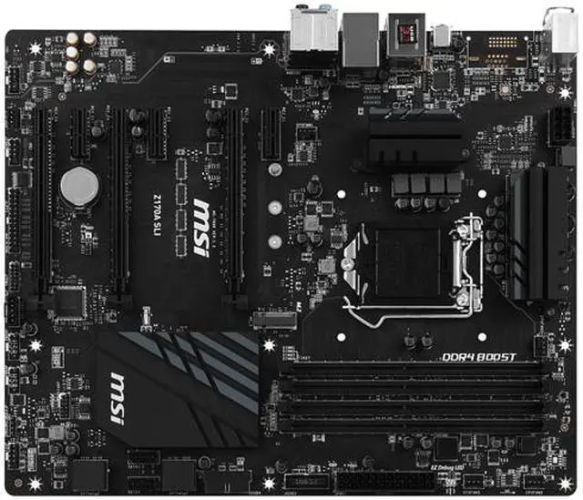 Alt view image 2 of 5 - MSI Z170A SLI LGA 1151 Intel Z170 USB 3.1 ATX Intel Motherboard
