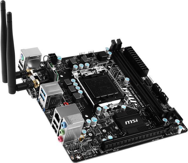 MSI B150I GAMING PRO AC LGA 1151 Intel B150 HDMI SATA 6Gb/s USB 3.1 Mini  ITX Intel Motherboard