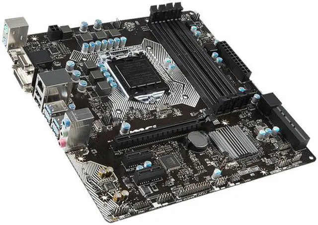 Alt view image 3 of 5 - MSI B150M PRO-VD D3 LGA 1151 Intel B150 SATA 6Gb/s USB 3.1 ATX Intel Motherboard