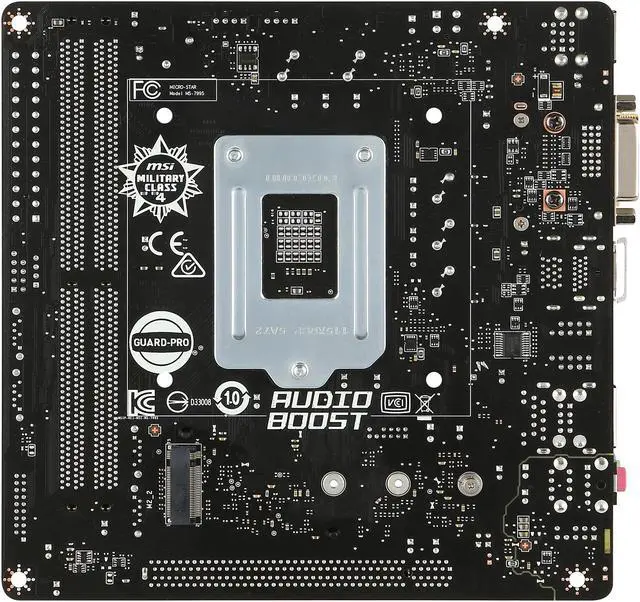 Alt view image 5 of 7 - MSI H170I Pro AC LGA 1151 Intel H170 HDMI USB 3.1 Mini ITX Intel Motherboard