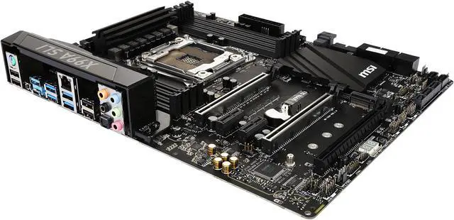 Main image of MSI X99A SLI LGA 2011-v3 Intel X99 USB 3.1 ATX Intel Motherboard