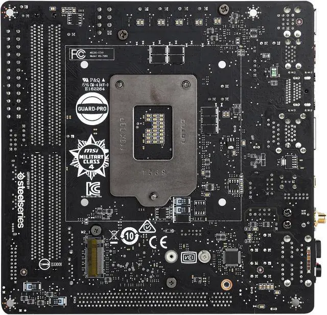 Alt view image 4 of 5 - MSI Z170I Gaming Pro AC LGA 1151 Intel Z170 HDMI USB 3.1 Mini ITX Intel Motherboard