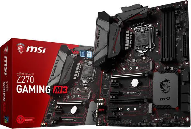 Alt view image 7 of 7 - MSI Z270 GAMING M3 LGA 1151 Intel Z270 HDMI USB 3.1 ATX Motherboards - Intel