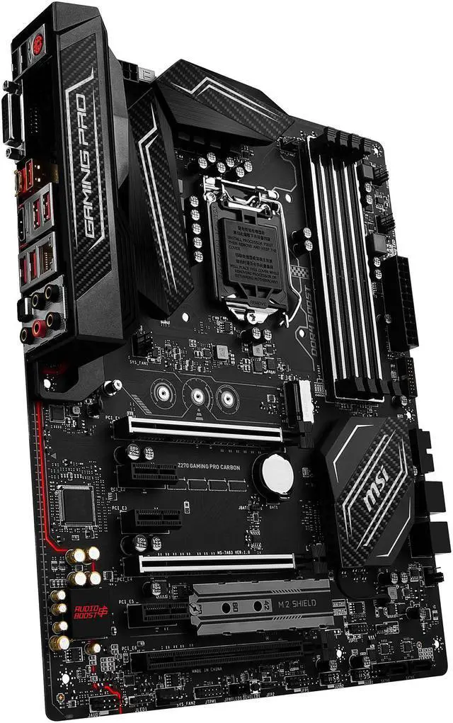 Alt view image 6 of 8 - MSI Z270 GAMING PRO CARBON LGA 1151 Intel Z270 HDMI USB 3.1 ATX Intel Motherboard