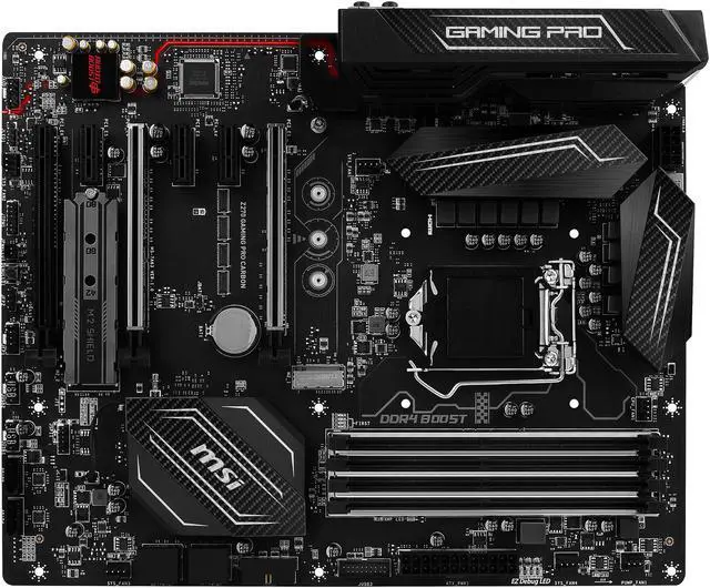 Alt view image 5 of 8 - MSI Z270 GAMING PRO CARBON LGA 1151 Intel Z270 HDMI USB 3.1 ATX Intel Motherboard