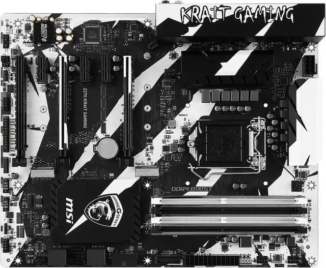 Alt view image 4 of 7 - MSI Z270 KRAIT GAMING LGA 1151 Intel Z270 HDMI USB 3.1 ATX Intel Motherboard