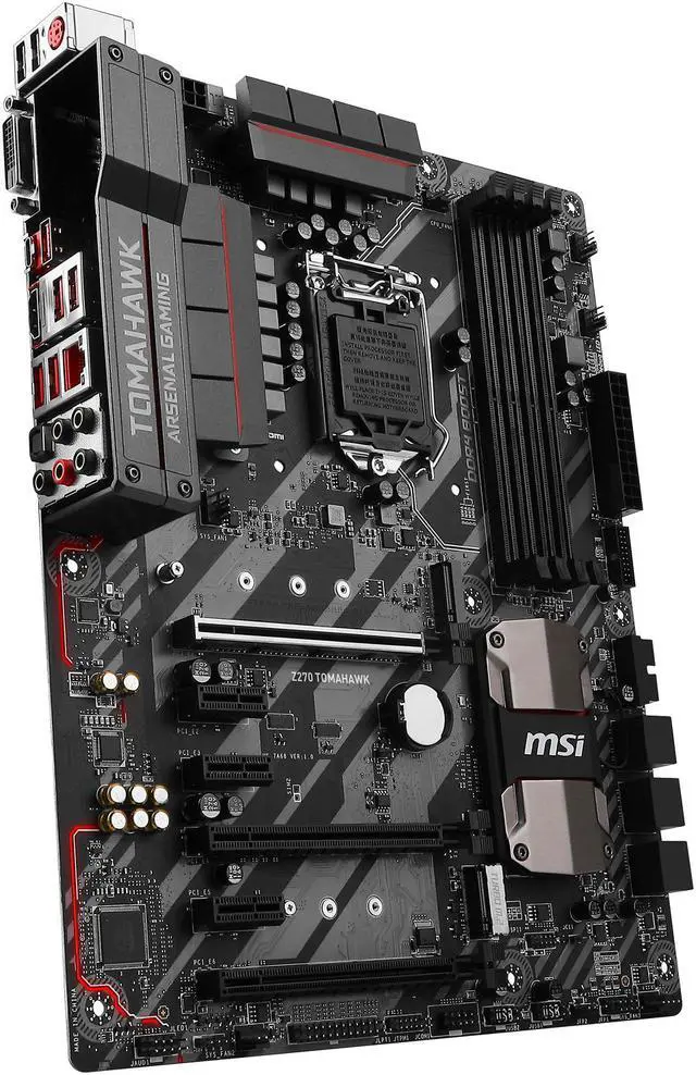 Alt view image 5 of 14 - MSI Z270 TOMAHAWK LGA 1151 Intel Z270 HDMI USB 3.1 ATX Intel Motherboard