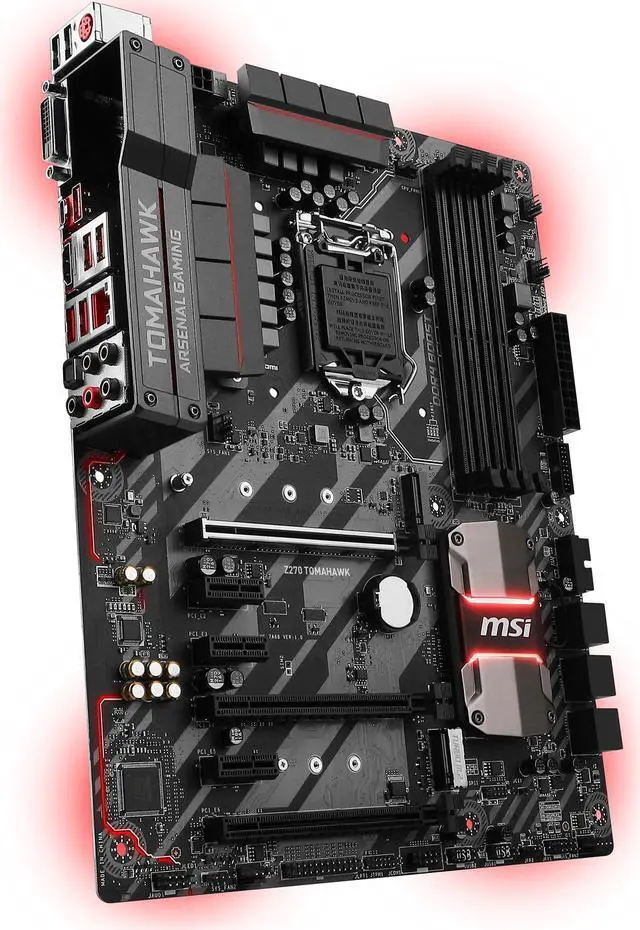 Alt view image 7 of 14 - MSI Z270 TOMAHAWK LGA 1151 Intel Z270 HDMI USB 3.1 ATX Intel Motherboard