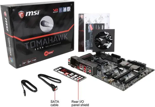 Alt view image 14 of 14 - MSI Z270 TOMAHAWK LGA 1151 Intel Z270 HDMI USB 3.1 ATX Intel Motherboard