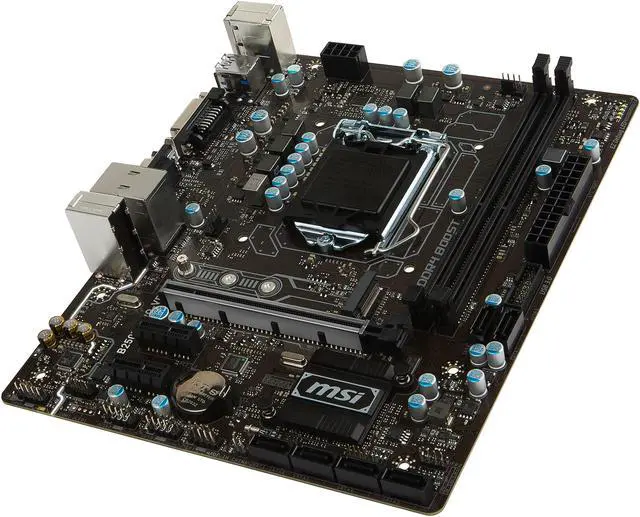 Alt view image 2 of 5 - MSI B250M PRO-VD LGA 1151 Intel B250 USB 3.1 Micro ATX Intel Motherboard