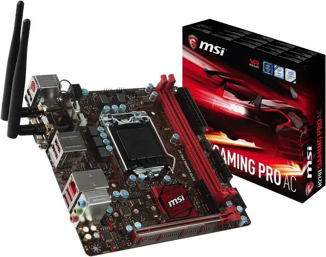 Alt view image 5 of 5 - MSI H270I GAMING PRO AC LGA 1151 Intel H270 HDMI USB 3.1 Mini ITX Motherboards - Intel