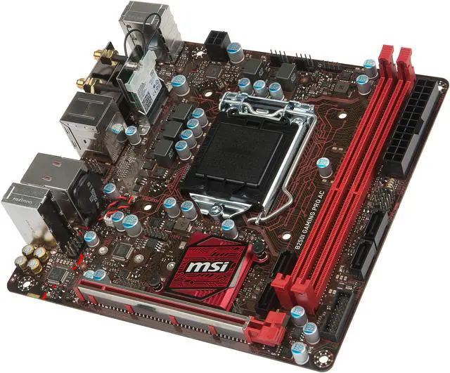 Alt view image 2 of 4 - MSI B250I GAMING PRO AC LGA 1151 Intel B250 HDMI USB 3.1 Mini ITX Motherboards - Intel