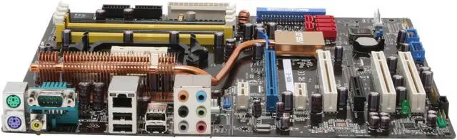Alt view image 2 of 5 - ASUS M2N-E AM2 NVIDIA nForce 570 Ultra MCP ATX AMD Motherboard