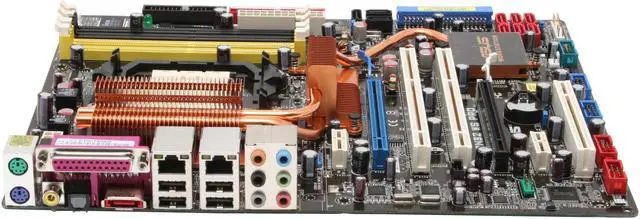 Alt view image 2 of 6 - ASUS M2N32-WS Pro ATX Server Motherboard Socket AM2 NVIDIA nForce 590 SLI DDR2 800
