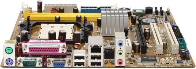 Alt view image 2 of 5 - ASUS M2V-TVM AM2 VIA K8M890 Micro ATX AMD Motherboard