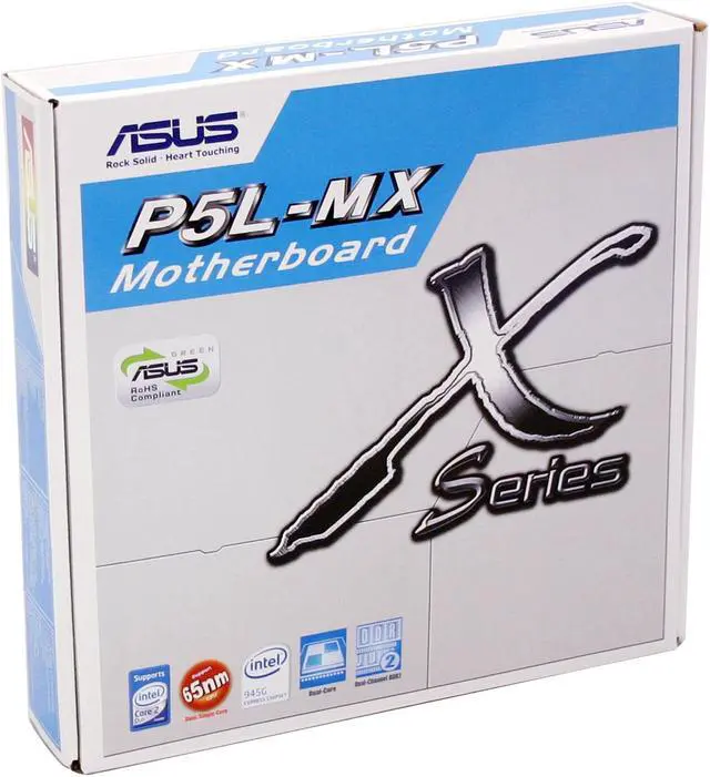 Alt view image 5 of 5 - ASUS P5L-MX LGA 775 Intel 945G Micro ATX Intel Motherboard