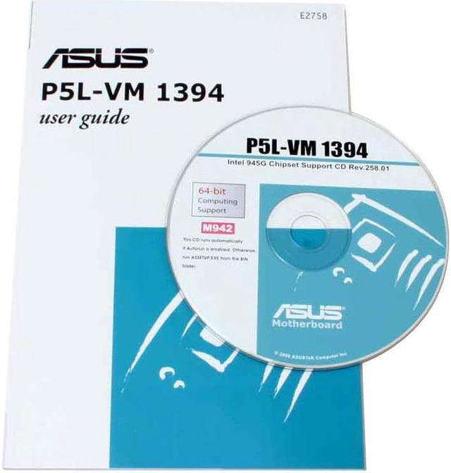 Alt view image 5 of 6 - ASUS P5L-VM 1394 LGA 775 Intel 945G Micro ATX Intel Motherboard