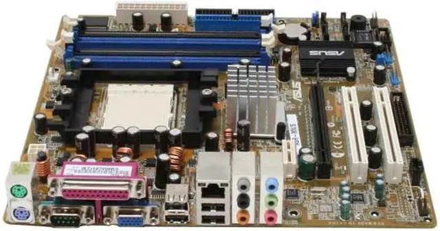 Alt view image 2 of 5 - ASUS A8R-MX/SI 939 ATI Radeon Xpress 200 Micro ATX AMD Motherboard - OEM