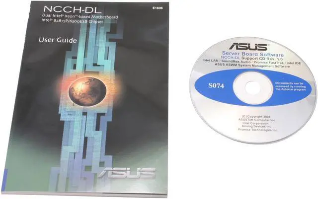 Alt view image 4 of 5 - ASUS NCCH-DL ATX Server Motherboard Dual 603/604 Intel 875P