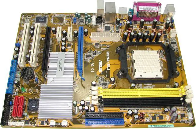 Alt view image 3 of 3 - ASUS M2N4-SLI AM2 NVIDIA nForce 500 SLI MCP ATX AMD Motherboard