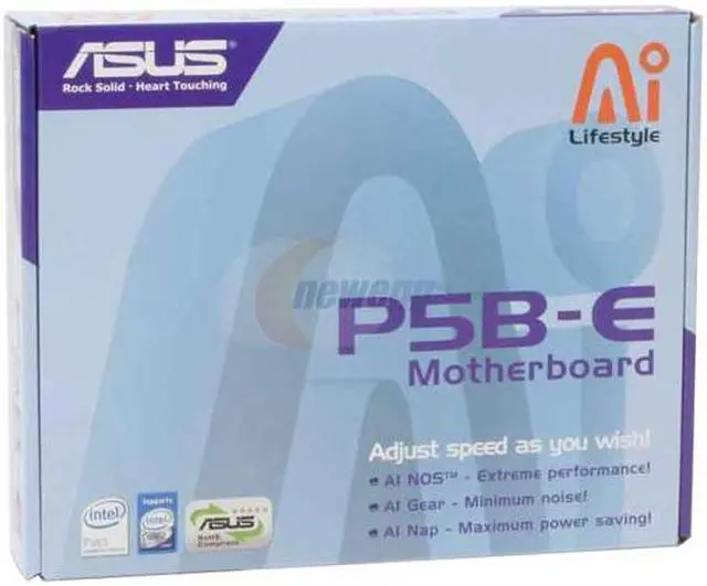 Alt view image 8 of 8 - ASUS P5B-E LGA 775 Intel P965 Express ATX Intel Motherboard