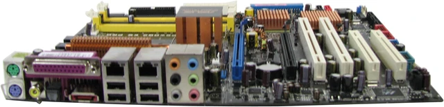 Alt view image 2 of 4 - ASUS P5WDG2 WS Professional LGA 775 Intel 975X ATX Intel Motherboard