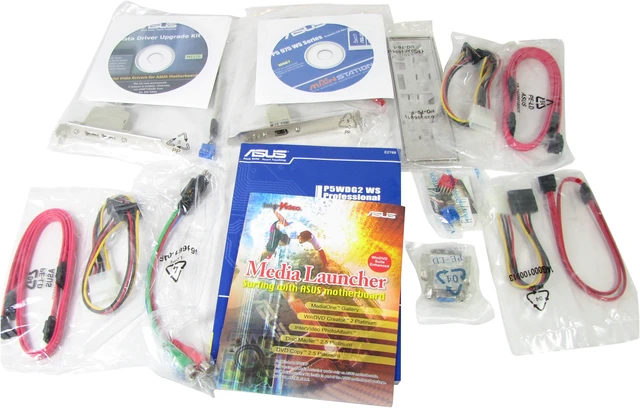 Alt view image 4 of 4 - ASUS P5WDG2 WS Professional LGA 775 Intel 975X ATX Intel Motherboard