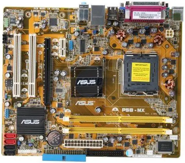 Alt view image 3 of 7 - ASUS P5B-E Plus LGA 775 Intel P965 Express ATX Intel Motherboard