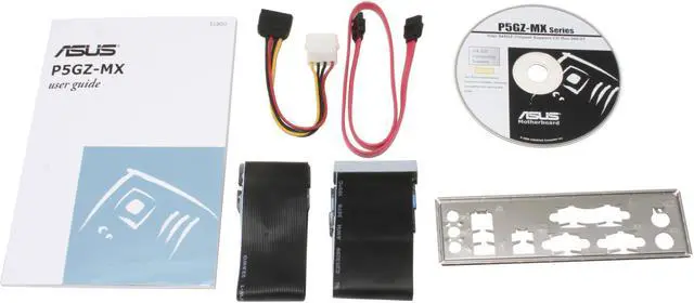 Alt view image 5 of 6 - ASUS P5GZ-MX LGA 775 Intel 945GZ Micro ATX Intel Motherboard