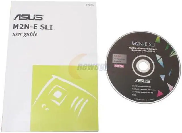 Alt view image 6 of 7 - ASUS M2N-E SLI AM2 NVIDIA nForce 500 SLI MCP ATX AMD Motherboard