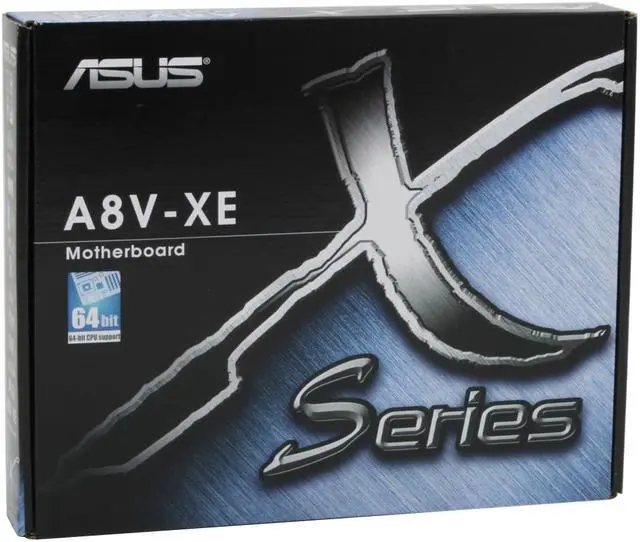 Alt view image 7 of 7 - ASUS A8V-XE 939 VIA K8T890 ATX AMD Motherboard
