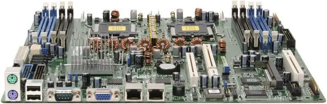 Alt view image 2 of 8 - ASUS KFN4-DRE/2GBL Extended ATX HPC Server Ready Motherboard Dual 1207(F) NVIDIA nForce4 Professional 2200 DDR2 667