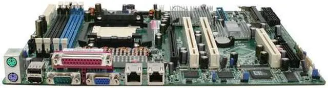 Alt view image 2 of 5 - ASUS M2N-LR ATX Server Motherboard Socket AM2 NVIDIA nForce Professional 3600 DDR2 800
