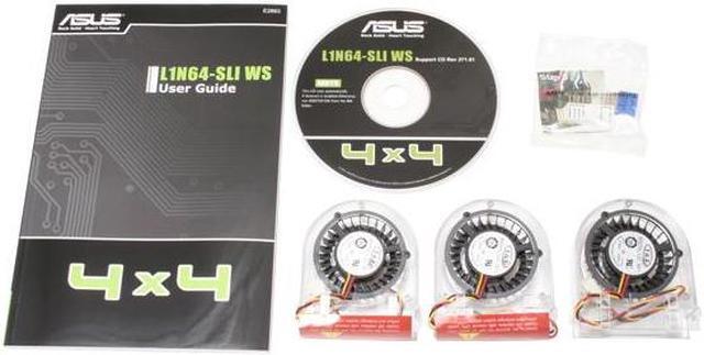 Alt view image 5 of 7 - ASUS L1N64-SLI WS NVIDIA nForce 680a SLI MCP SSI CEB AMD Motherboard
