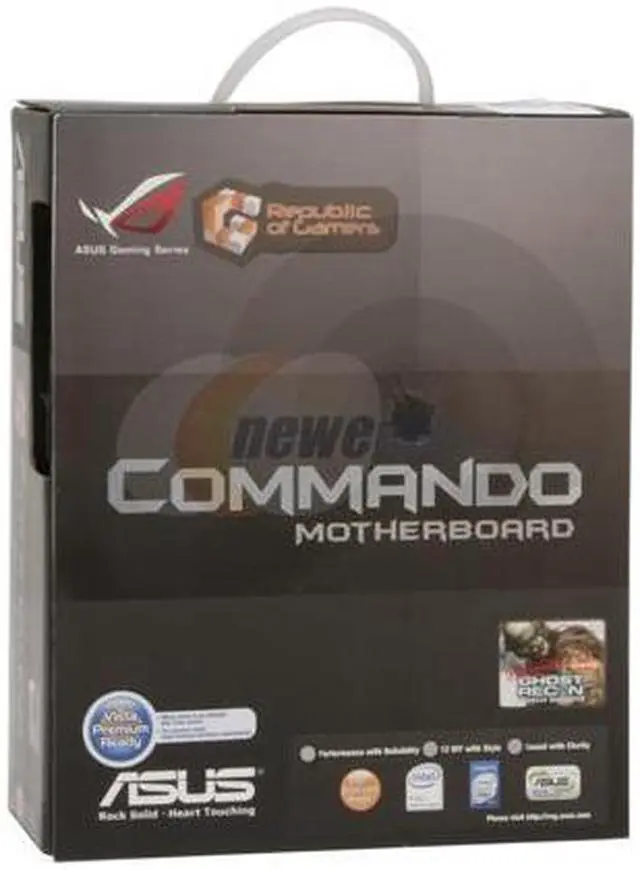 ASUS Commando LGA 775 ATX Intel Motherboard - Newegg.com