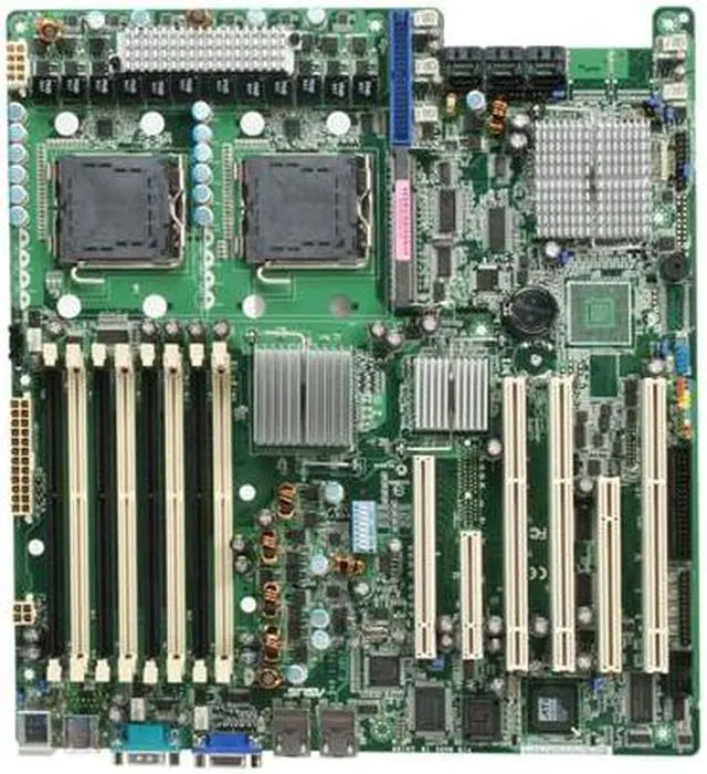 Alt view image 3 of 5 - ASUS DSBF-D Dual LGA 771 Intel 5000P SSI EEB 3.61 Dual Intel Xeon Server Motherboard - OEM