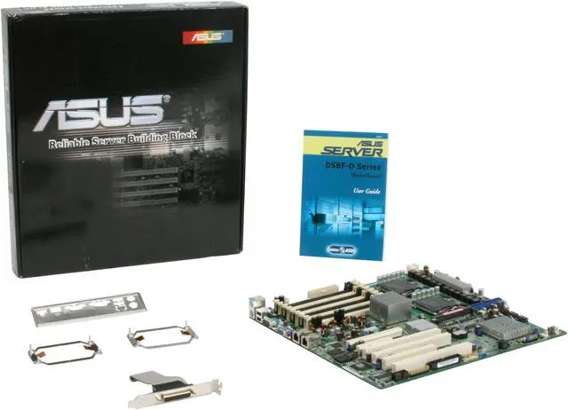 Alt view image 5 of 5 - ASUS DSBF-D Dual LGA 771 Intel 5000P SSI EEB 3.61 Dual Intel Xeon Server Motherboard - OEM