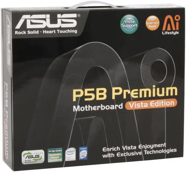 Alt view image 10 of 10 - ASUS P5B Premium Vista Edition LGA 775 Intel P965 Express ATX Intel Motherboard