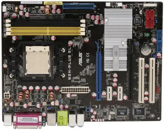 Alt view image 3 of 8 - ASUS M2N-Plus SLI Vista Edition AM2 NVIDIA nForce 500 SLI MCP ATX AMD Motherboard