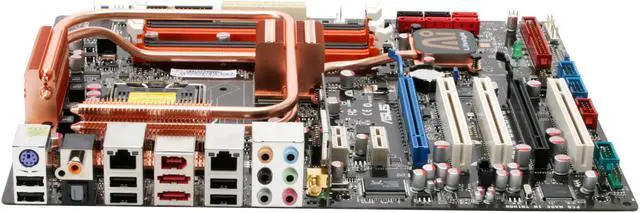 Alt view image 2 of 7 - ASUS P5K3 DELUXE/WIFI-AP LGA 775 Intel P35 ATX Intel Motherboard