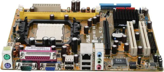 Alt view image 2 of 7 - ASUS M2N-MX SE AM2 NVIDIA GeForce6100 / nForce430 Micro ATX AMD Motherboard