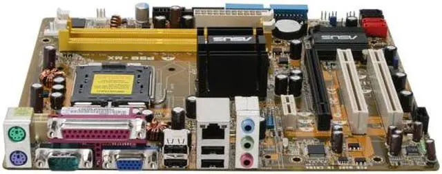 Alt view image 2 of 7 - ASUS P5B-MX LGA 775 Intel 946GZ Micro ATX Intel Motherboard