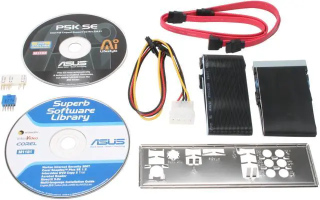 Alt view image 5 of 6 - ASUS P5K SE LGA 775 Intel P35 ATX Intel Motherboard