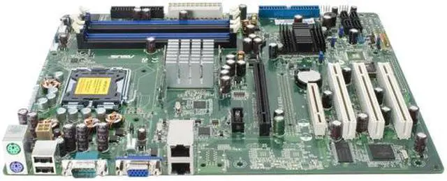 Alt view image 2 of 5 - ASUS P5M2-E ATX Server Motherboard LGA 775 Intel 3000 DDR2 667